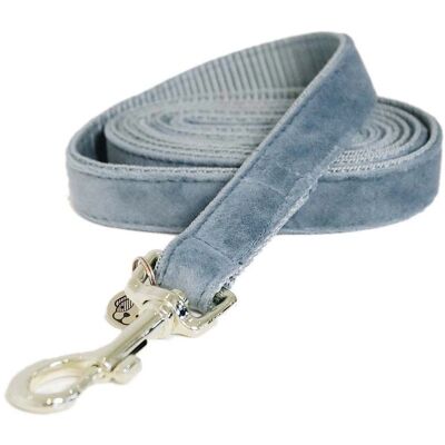 Correa de perro Velvet de Kentucky Dogwear - 120cm Grande Azul Claro Correa de perro Velvet de Kentucky Dogwear - 120cm Grande Azul Claro