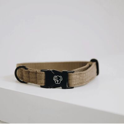 Collar para perros Lizard Marrón de Kentucky Dogwear - Accesorio para mascotas Collar para perros Lizard Marrón de Kentucky Dogwear - Accesorio para mascotas