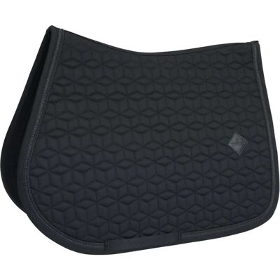 Tapis de selle Kentucky Horsewear Glitter Rope Noir - Publicité Tapis de selle Kentucky Horsewear Glitter Rope Noir - Publicité