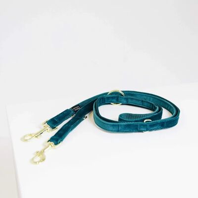 Kentucky Dogwear Correa de perro de terciopelo 200 cm L Esmeralda Kentucky Dogwear Correa de perro de terciopelo 200 cm L Esmeralda