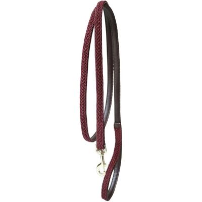 Correa para perros de nylon trenzado Kentucky Dogwear - 200cm - Talla L - Burdeos Correa para perros de nylon trenzado Kentucky Dogwear - 200cm - Talla L - Burdeos