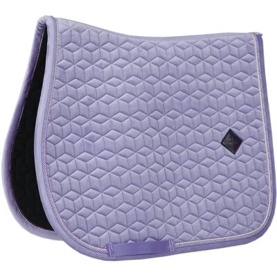 Tapis de selle en velours Kentucky Horsewear - Couture étoilée, Bord double, Personnalisable - Publicité Tapis de selle en velours Kentucky Horsewear - Couture étoilée, Bord double, Personnalisable - Publicité