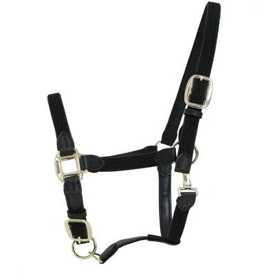 Kentucky Horsewear Stallhalfter Plaited Nylon Halfter Schwarz - Pferdehalfter Kentucky Horsewear Stallhalfter Plaited Nylon Halfter Schwarz - Pferdehalfter
