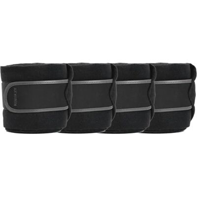 Kentucky Horsewear Bandages en Fleece - Noir Complet - Bandages - Publicité Kentucky Horsewear Bandages en Fleece - Noir Complet - Bandages - Publicité