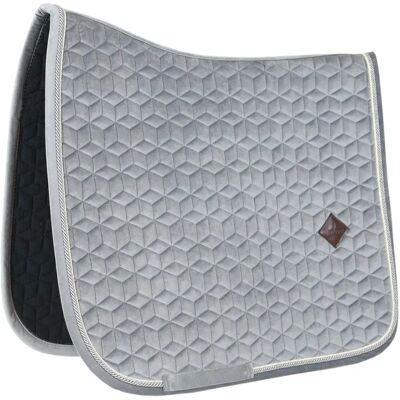 Kentucky Horsewear Basic Velvet Graue Dressur Schabracke - Dressur Kentucky Horsewear Basic Velvet Graue Dressur Schabracke - Dressur