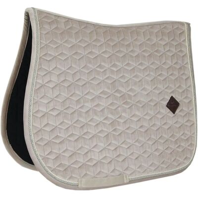 Kentucky Horsewear Basic Velvet Schabracke - Beige - Springen Kentucky Horsewear Basic Velvet Schabracke - Beige - Springen
