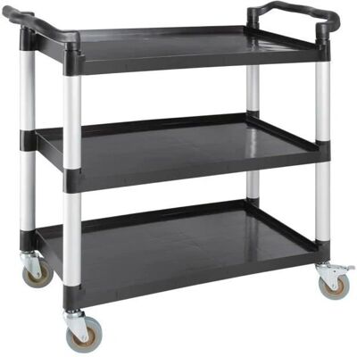 Bc-elec GX-032B Carro de servicio - 3 estantes, Ruedas con freno - Carrello di servizio Bc-elec GX-032B Carro de servicio - 3 estantes, Ruedas con freno - Carrello di servizio