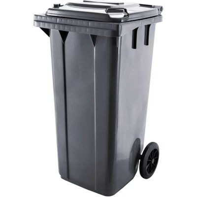 BC-ELEC GX-009A Contenedor de basura gris 100L con ruedas - Contenedor de basura BC-ELEC GX-009A Contenedor de basura gris 100L con ruedas - Contenedor de basura