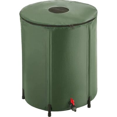 BC-ELEC BS400009 Serbatoio acqua piovana - 250L, Verde, PVC rinforzato, Filtro BC-ELEC BS400009 Serbatoio acqua piovana - 250L, Verde, PVC rinforzato, Filtro