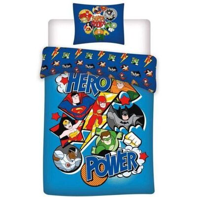 DC Comics Superman Bettbezug 140x200cm - Baumwolle DC Comics Superman Bettbezug 140x200cm - Baumwolle