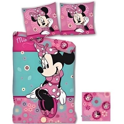 Ensemble de Literie Minnie Disney en Coton - Chambre Enfant - Publicité Ensemble de Literie Minnie Disney en Coton - Chambre Enfant - Publicité