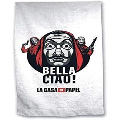 La Casa di Carta Bella Ciao Microfaser Strandtuch - Strandtuch La Casa di Carta Bella Ciao Microfaser Strandtuch - Strandtuch