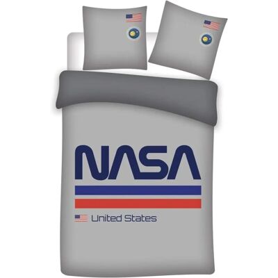 Zestaw pościeli NASA - Mikrofibra - 140x200 - Logo Kosmos - Dziecięca Pościel Zestaw pościeli NASA - Mikrofibra - 140x200 - Logo Kosmos - Dziecięca Pościel