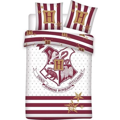 Ensemble de lit Harry Potter - Coton Bio 140x200cm - Publicité Ensemble de lit Harry Potter - Coton Bio 140x200cm - Publicité