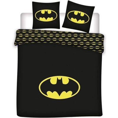 Ensemble de lit Batman AyMax - Microfibre 240x220 cm avec taies d'oreiller - Publicité Ensemble de lit Batman AyMax - Microfibre 240x220 cm avec taies d'oreiller - Publicité