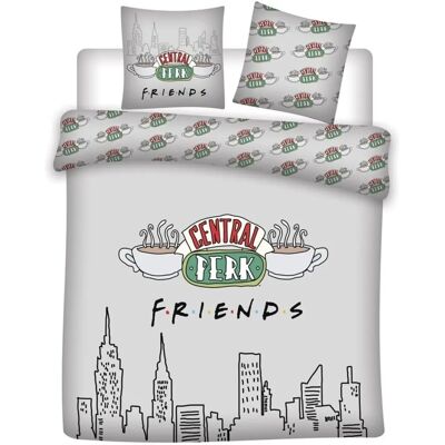 Ensemble de lit Friends Central Perk Microfibre - 240x220 cm - Publicité Ensemble de lit Friends Central Perk Microfibre - 240x220 cm - Publicité