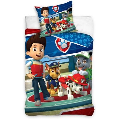 PAW Patrol Dekbedovertrek Ryder - Ademend Katoen PAW Patrol Dekbedovertrek Ryder - Ademend Katoen