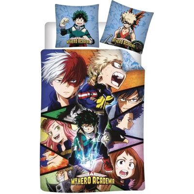 Zestaw pościeli mikrofibra My Hero Academia - 140x200cm - Wielokolorowe Zestaw pościeli mikrofibra My Hero Academia - 140x200cm - Wielokolorowe