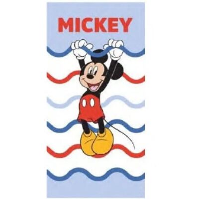 Serviette de Plage Disney Bleue 140x70 cm - Produit sous licence Serviette de Plage Disney Bleue 140x70 cm - Produit sous licence