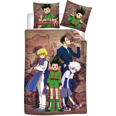 HUNTER X HUNTER Modelo - Conjunto de roupa de cama 140X200 - 100% Algodão HUNTER X HUNTER Modelo - Conjunto de roupa de cama 140X200 - 100% Algodão