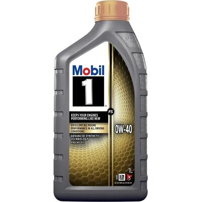 Huile moteur Mobil 1 FS 0W-40 1L - Publicité Huile moteur Mobil 1 FS 0W-40 1L - Publicité