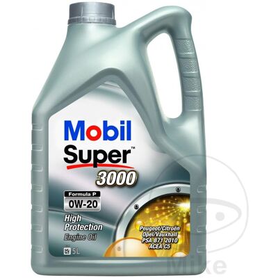 Mobil Super 3000 Formula P 0w20 - 5l - Motor Oil Mobil Super 3000 Formula P 0w20 - 5l - Motor Oil