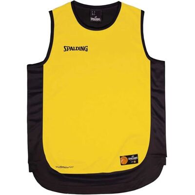 Spalding Hustle Yellow Tank Top - T-Shirt Spalding Hustle Yellow Tank Top - T-Shirt