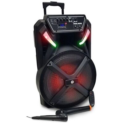 FestiSound FESTI15-UHF - 700W - 15" - Alimenté par batterie - Active Speaker - Publicité FestiSound FESTI15-UHF - 700W - 15" - Alimenté par batterie - Active Speaker - Publicité