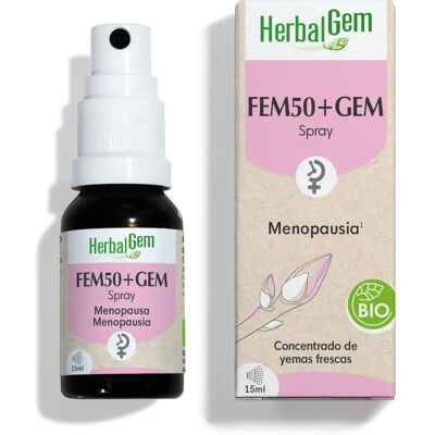 Herbalgem Fem50+ Concentrato di Gemme Fresche per Menopausa - Integratore Alimentare Herbalgem Fem50+ Concentrato di Gemme Fresche per Menopausa - Integratore Alimentare