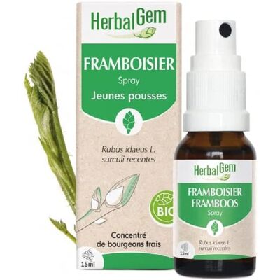 HERBALGEM Bio-Himbeesupplement - Menstruationsbeschwerden - 15ml Spray HERBALGEM Bio-Himbeesupplement - Menstruationsbeschwerden - 15ml Spray