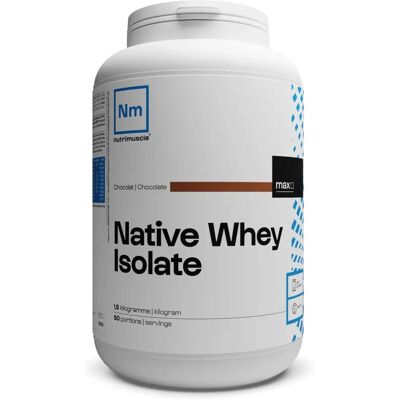 Nutrimuscle Isolat de Whey Native à faible lactose 1,5kg - Poudre de protéine - Publicité Nutrimuscle Isolat de Whey Native à faible lactose 1,5kg - Poudre de protéine - Publicité