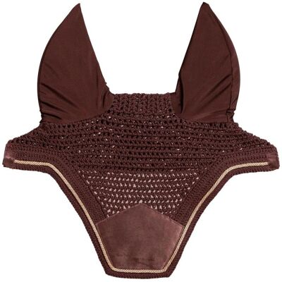 Kentucky Horsewear Helllila Wellington Velvet Fliegenmütze - Fliegenmaske Kentucky Horsewear Helllila Wellington Velvet Fliegenmütze - Fliegenmaske