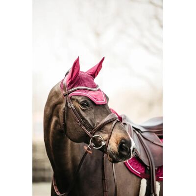 Kentucky Horsewear Wellington Velvet Fuchsie Fliegenmütze Kentucky Horsewear Wellington Velvet Fuchsie Fliegenmütze