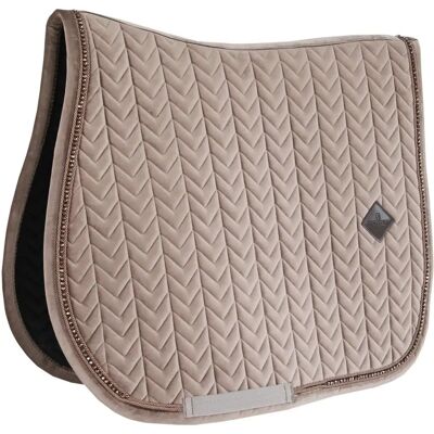 Kentucky Horsewear Velvet Pearls Vollbeige Sattelunterlage - Reitsattelpad Kentucky Horsewear Velvet Pearls Vollbeige Sattelunterlage - Reitsattelpad