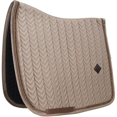 Kentucky Horsewear Velvet Pearls Dressurschabracke - Beige Kentucky Horsewear Velvet Pearls Dressurschabracke - Beige