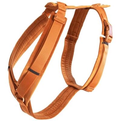 Kentucky Dogwear Harnais L Velours Orange - Actif - Publicité Kentucky Dogwear Harnais L Velours Orange - Actif - Publicité