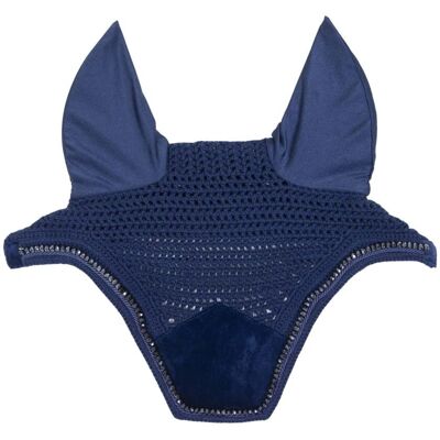 Kentucky Horsewear Perles de Velours Marine - Masque anti-insectes - Publicité Kentucky Horsewear Perles de Velours Marine - Masque anti-insectes - Publicité