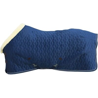 Kentucky Horsewear Turnierdecke 125 Marine - Show Rug Velvet Stalldecke - Publicité Kentucky Horsewear Turnierdecke 125 Marine - Show Rug Velvet Stalldecke - Publicité