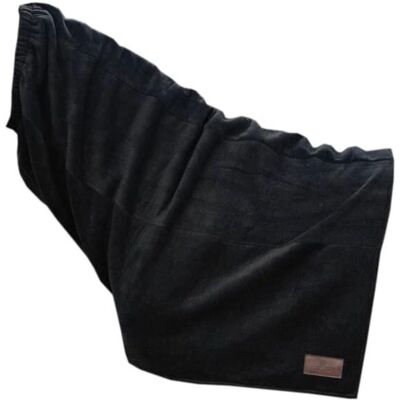 Kentucky Horsewear Heavy Fleece Horse Scarf - Schwarz - Voller Pferdehalsteil Kentucky Horsewear Heavy Fleece Horse Scarf - Schwarz - Voller Pferdehalsteil