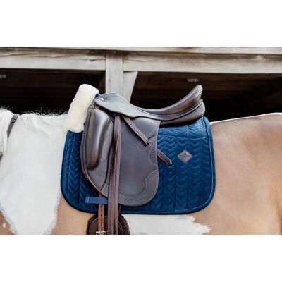 Kentucky Horsewear Modell Full Marineblau - Dressur Schabracke Kentucky Horsewear Modell Full Marineblau - Dressur Schabracke