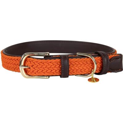Kentucky Dogwear Orange Braided Nylon Dog Collar - Dog Collar Kentucky Dogwear Orange Braided Nylon Dog Collar - Dog Collar