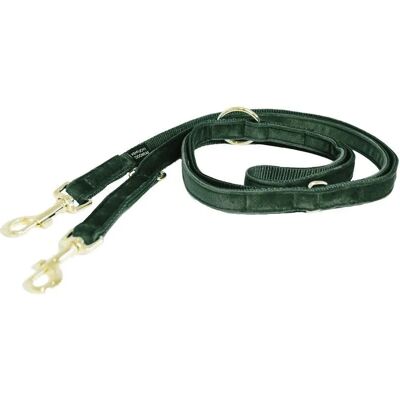 Correa para perros Velvet de Kentucky Dogwear - 200cm, Talla S, Tannengrün Correa para perros Velvet de Kentucky Dogwear - 200cm, Talla S, Tannengrün