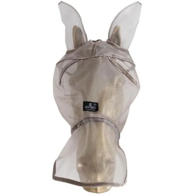 Kentucky Horsewear Masque Anti-Mouches Beige - Protection UV - Publicité Kentucky Horsewear Masque Anti-Mouches Beige - Protection UV - Publicité