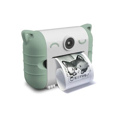 Dziecięcy aparat cyfrowy Kidyprint Kidywolf - Zielony - Filtry, slot SD Dziecięcy aparat cyfrowy Kidyprint Kidywolf - Zielony - Filtry, slot SD