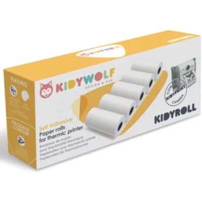 Samolepicí termální rolety Kidyprint - 5 kusů Samolepicí termální rolety Kidyprint - 5 kusů