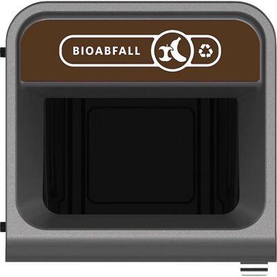 Rubbermaid Configure Abfallbehälter - 125L, Stahl, Braun Rubbermaid Configure Abfallbehälter - 125L, Stahl, Braun