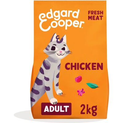 Edgard & Cooper Chicken Grain-Free Cat Food - 2kg Edgard & Cooper Chicken Grain-Free Cat Food - 2kg