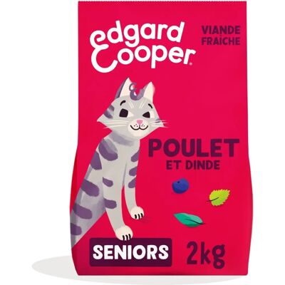Edgard & Cooper Senior Kurczak Indyk Karma dla starszych kotów Edgard & Cooper Senior Kurczak Indyk Karma dla starszych kotów