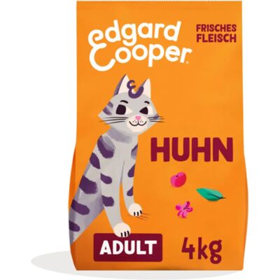 Edgard & Cooper Katzen Trockenfutter Adult - Frisches Freilandhuhn mit Cranberrys 4kg Edgard & Cooper Katzen Trockenfutter Adult - Frisches Freilandhuhn mit Cranberrys 4kg