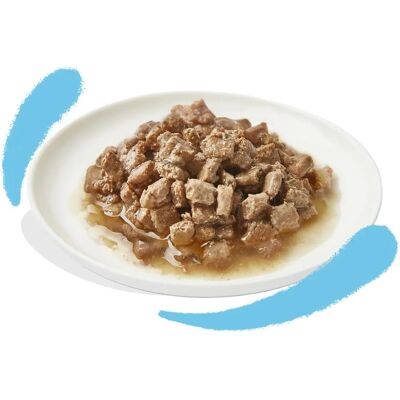 Alimento para gatos Edgard & Cooper - Pack múltiple 18x85G Merluza y Pollo Alimento para gatos Edgard & Cooper - Pack múltiple 18x85G Merluza y Pollo